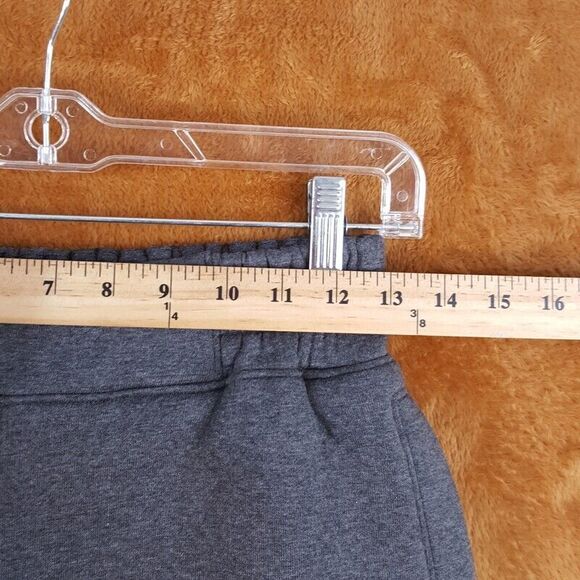 LUNYA Womens Shorts XS Gray Pull On Sweat Bermuda Pockets DOUBLE FACED $148 - Picture 8 of 10
